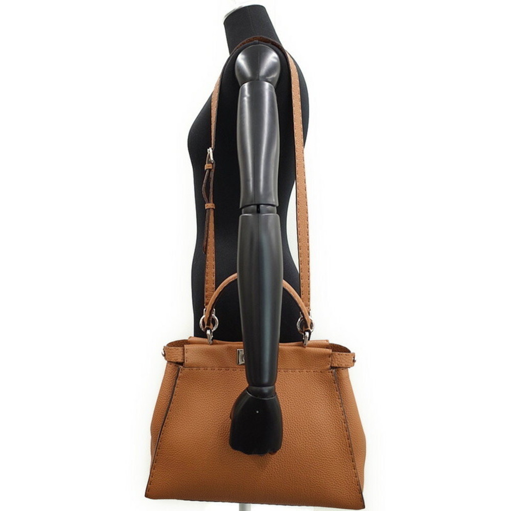 FENDI Selleria Peekaboo Handbag Bag - Picture 9 of 9